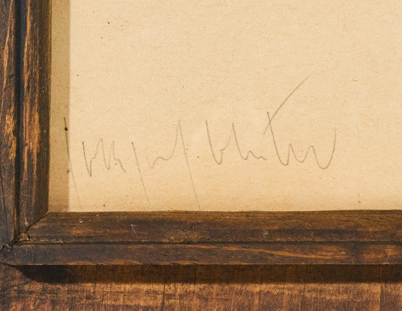 Joseph Kosuth - Art Made With A Rubber Stamp And Signed By Joseph Kosuth