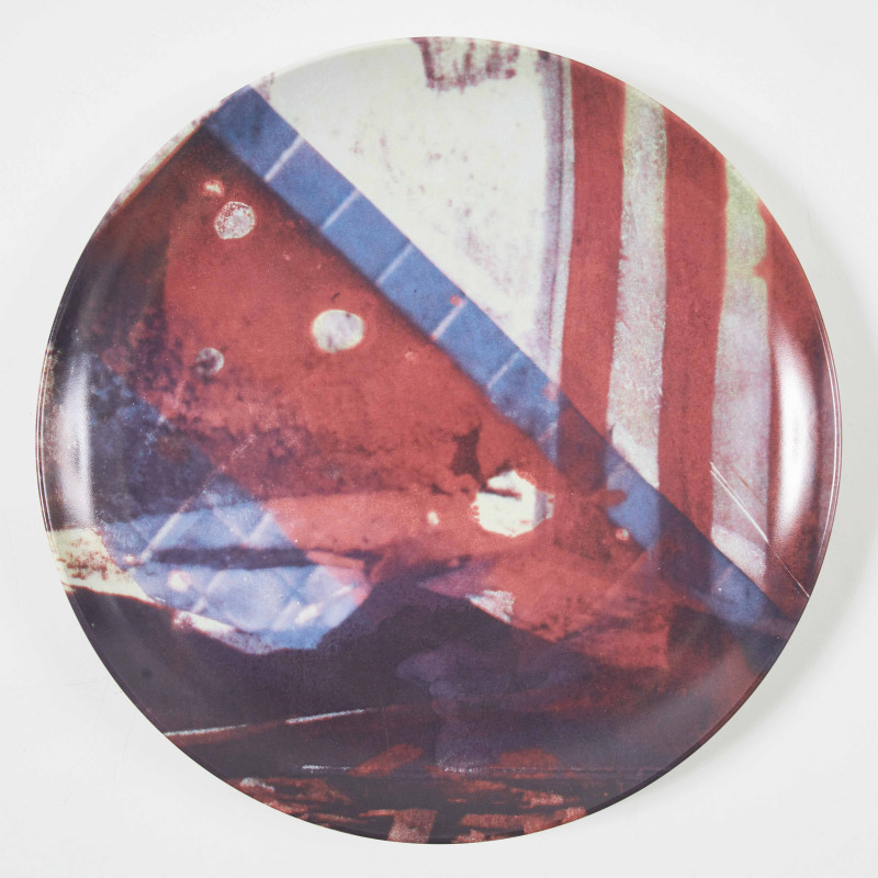 Robert Rauschenberg - Two Complete Sets of 6 (12 Total) Guggenheim Museum Retrospective Limited Edition Plates