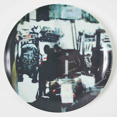 Robert Rauschenberg - Two Complete Sets of 6 (12 Total) Guggenheim Museum Retrospective Limited Edition Plates