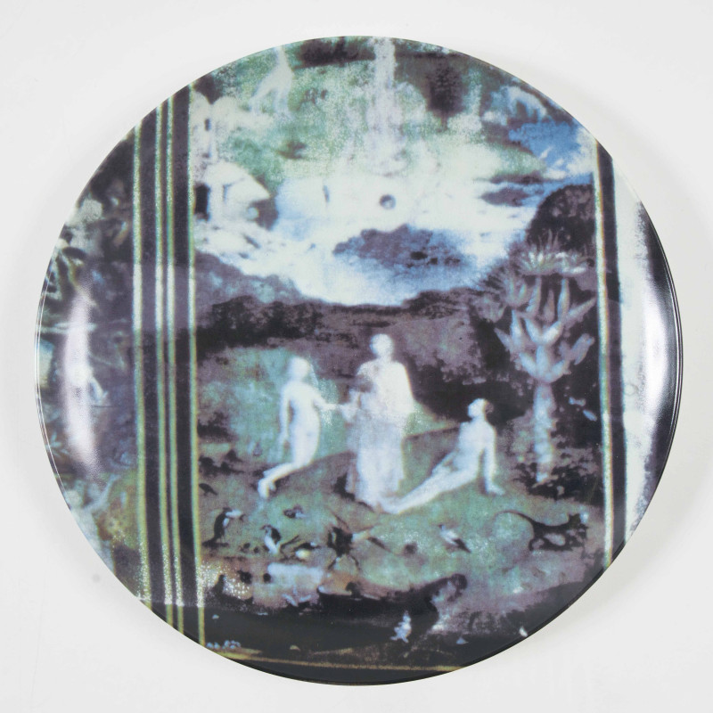 Robert Rauschenberg - Two Complete Sets of 6 (12 Total) Guggenheim Museum Retrospective Limited Edition Plates