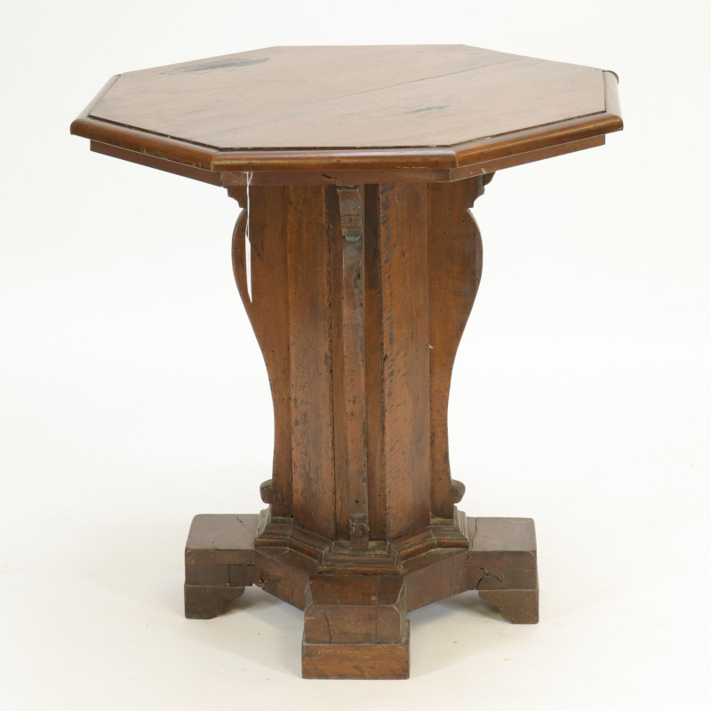 Italian Baroque Octagonal Center Table