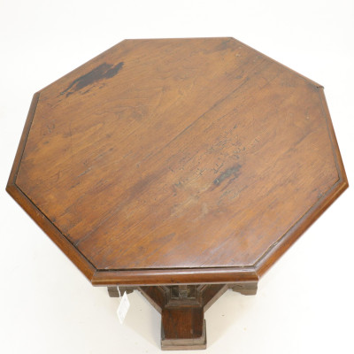 Italian Baroque Octagonal Center Table