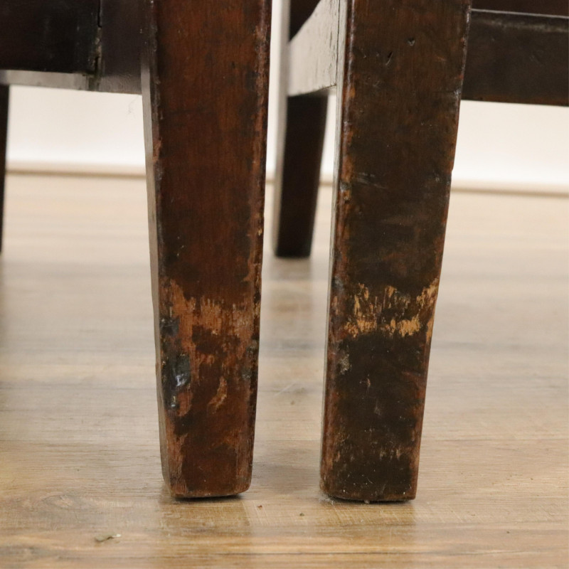 Set of 4 George III Mahogany Side Chairs 18th C