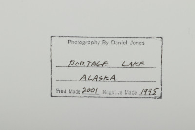 Daniel Jones Photograph of Portage Lake Alaska