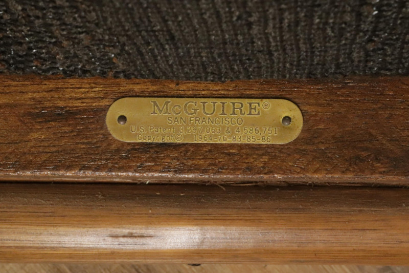 Vintage McGuire Rattan Twist Sofa