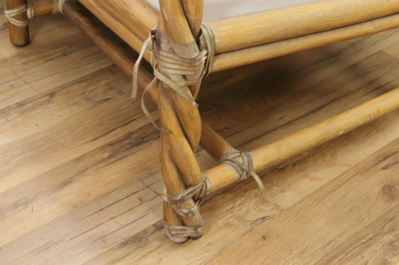 Vintage McGuire Rattan Twist Sofa