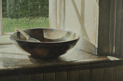 Ken Danby A Windowsill Landscape Color Serigraph