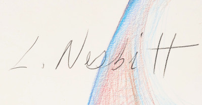 Lowell Nesbitt - Polychrome Male Nude (Elbows Clasped)