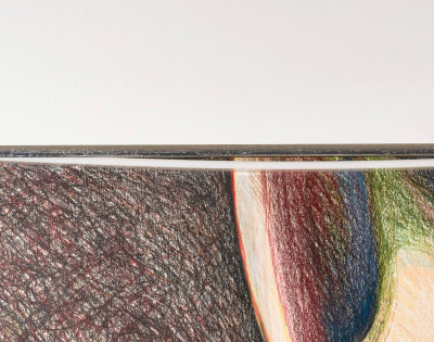 Lowell Nesbitt - Male Nude in Blues