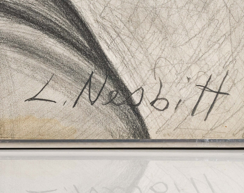 Lowell Nesbitt - Untitled (Nude with Flower)