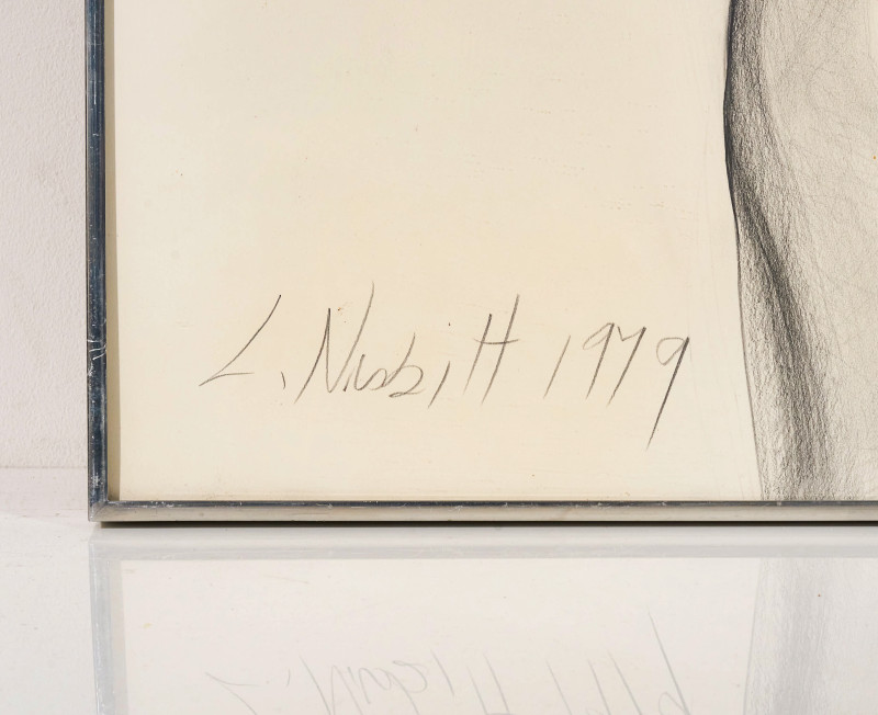 Lowell Nesbitt - Untitled (Nude with Scorpion Tattoo)