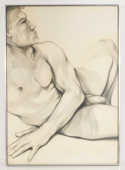 Lowell Nesbitt - Untitled (Nude Study)
