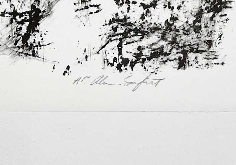 Alan Sonfist - Pair of Artist Proofs for 'Earth Movement of an Island'