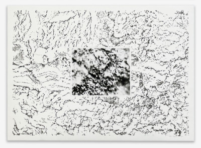 Alan Sonfist - from unpublished 'Earth Movements of a Waterfall' series (2 APs)