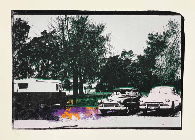 Artist Unknown - A Space in My Parking Lot #2 (Group of Four)