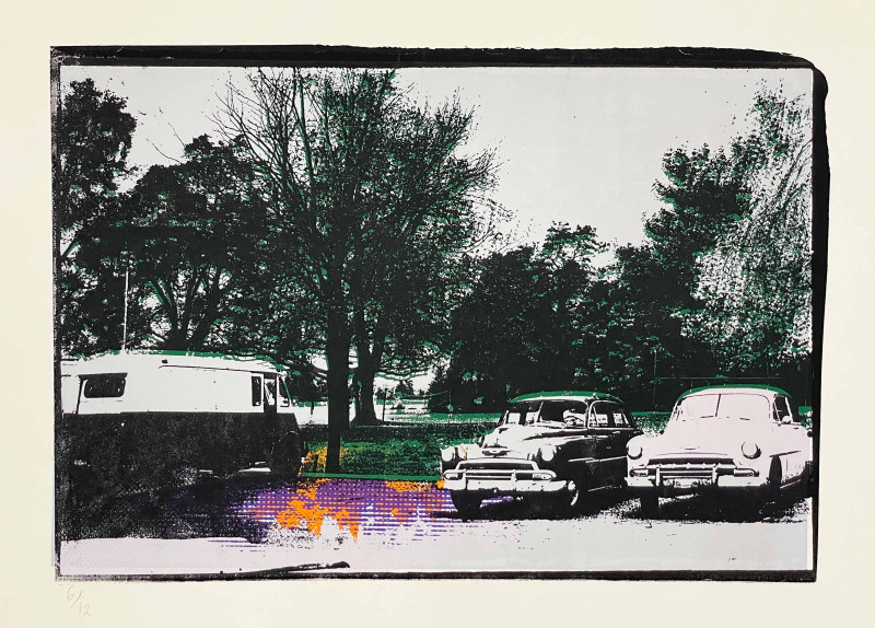 Artist Unknown - A Space in My Parking Lot #2 (Group of Four)