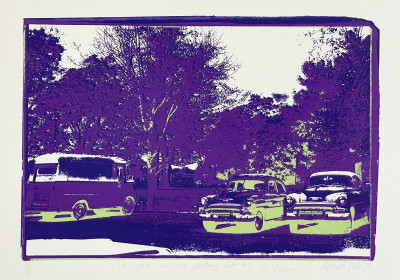 Artist Unknown - A Space in My Parking Lot #2 (Group of Four)