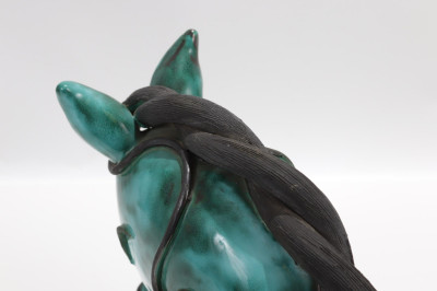 St Leu (French) Vintage Art Pottery Horse Head