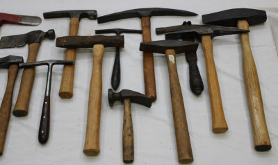 Lot of Antique Vintage Hammers signed