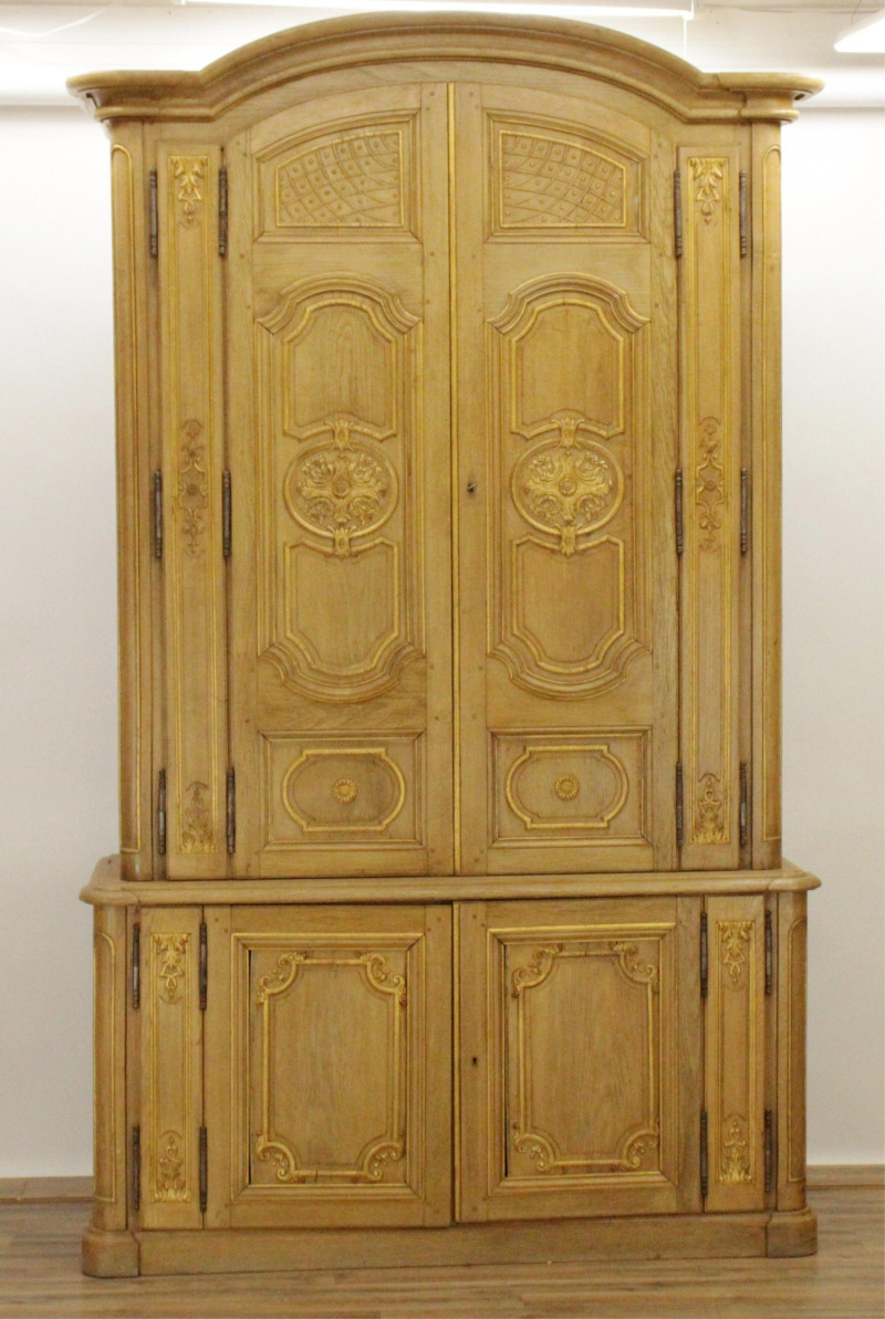 French Regence Style Bureaux a Deux Corps 19th C