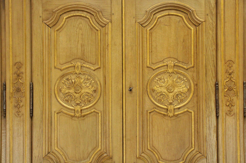French Regence Style Bureaux a Deux Corps 19th C