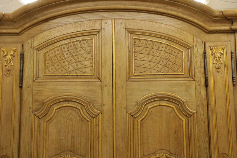 French Regence Style Bureaux a Deux Corps 19th C