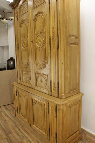 French Regence Style Bureaux a Deux Corps 19th C