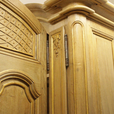 French Regence Style Bureaux a Deux Corps 19th C