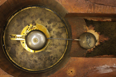 A Delcor A Mont de Marsan Walnut Clock 19 C