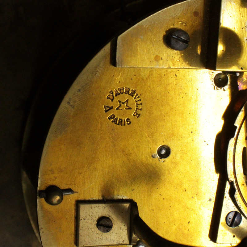 A Delcor A Mont de Marsan Walnut Clock 19 C