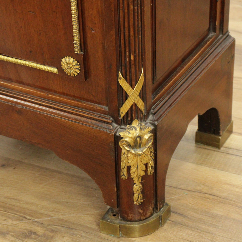 Louis XVI Style Bronze Dor Tall Case Clock 19 C