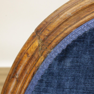 Louis XVI Bergere 18th C marked JF Cordier