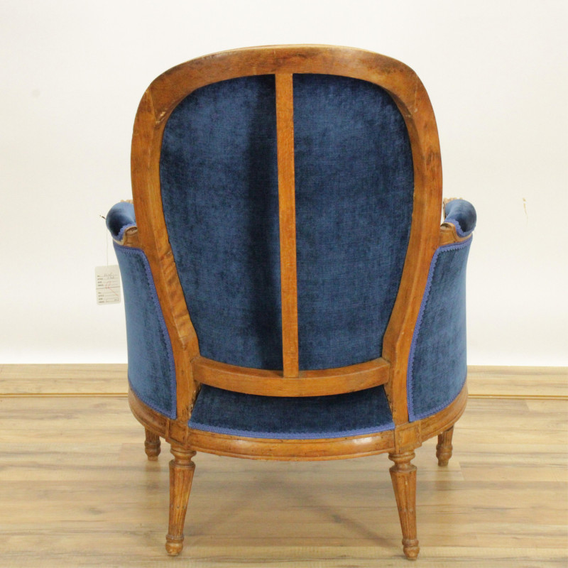 Louis XVI Bergere 18th C marked JF Cordier