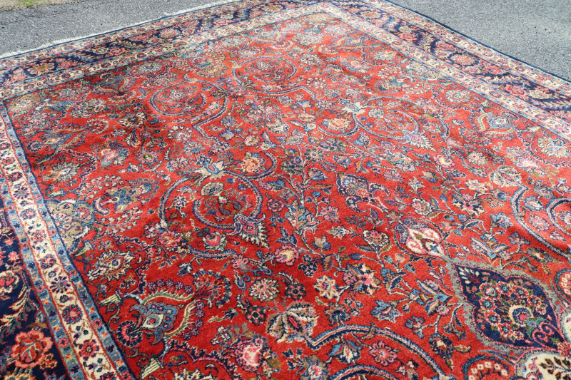 Sarouke Carpet 10' 3' x 20' 5' First Half 20th C