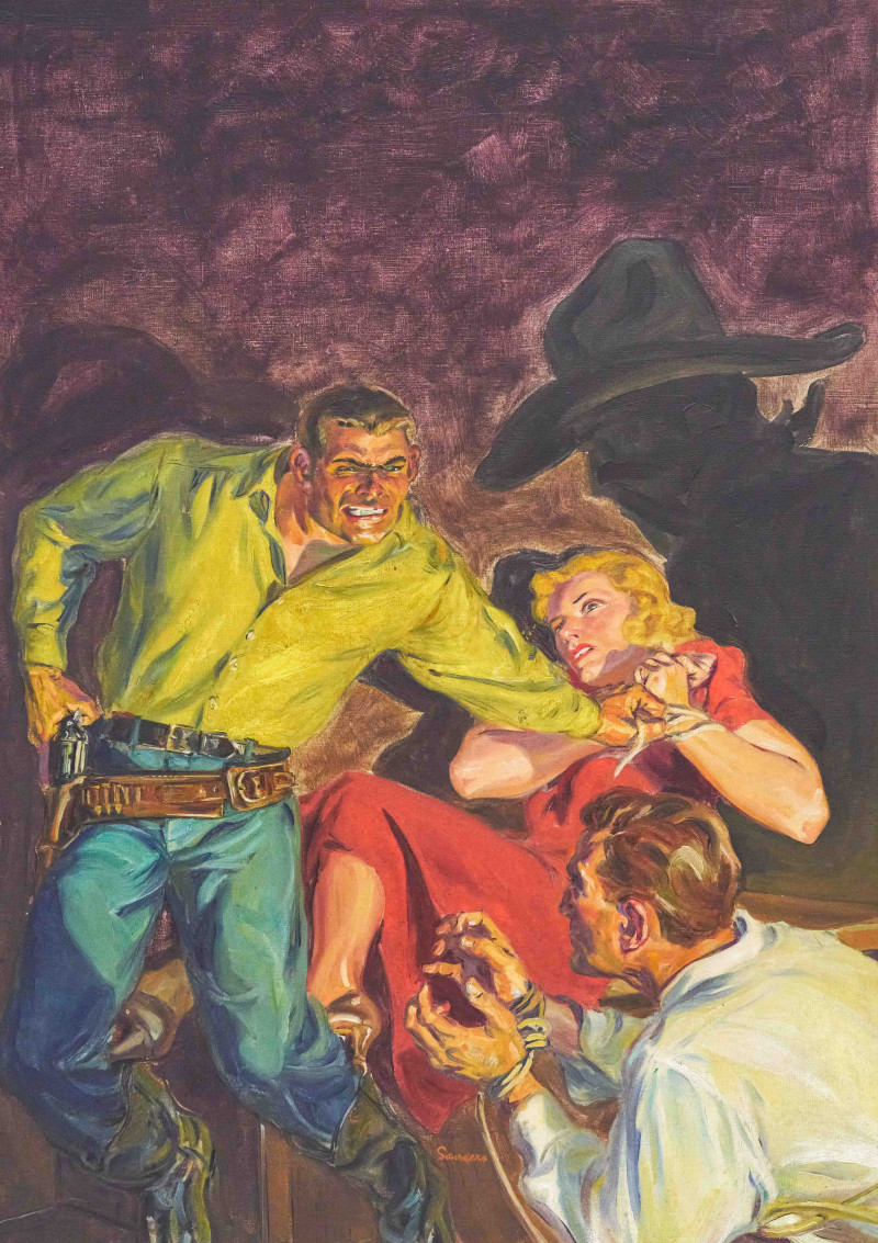 Norman Saunders - Masked Rider Western (Outlaws of Black Gold Butte)