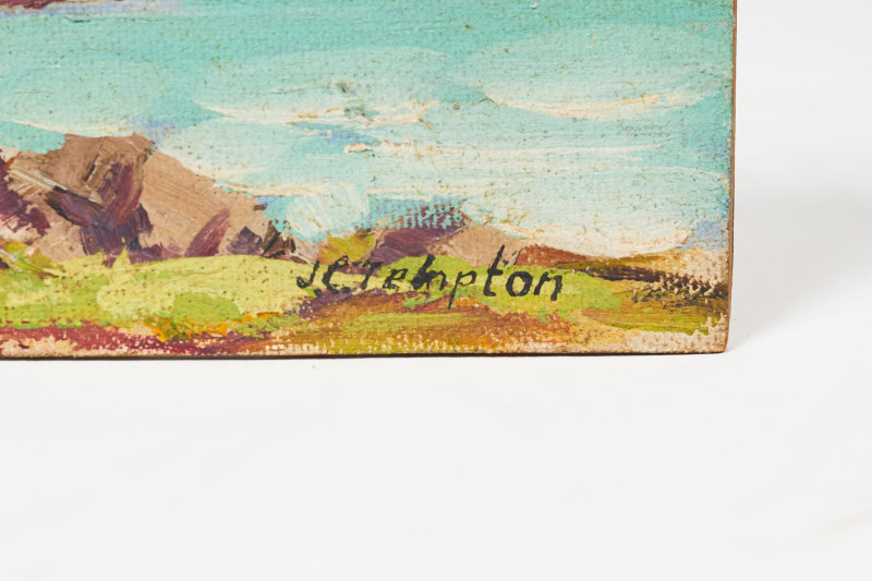 John Cowan Templeton - Group of 4 Small Still Lifes and Landscapes