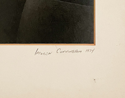 Imogen Cunningham - Alfred Stieglitz at An American Place, New York