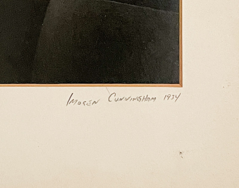 Imogen Cunningham - Alfred Stieglitz at An American Place, New York