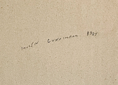 Imogen Cunningham - Alfred Stieglitz at An American Place, New York