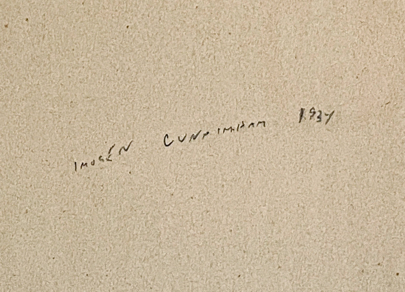 Imogen Cunningham - Alfred Stieglitz at An American Place, New York