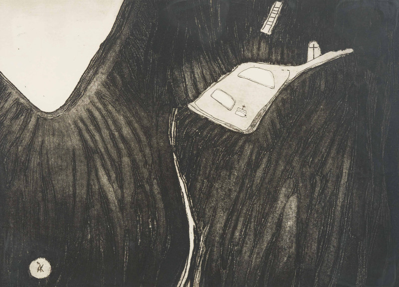 Maria Simonds-Gooding - Sheep Crossing The Bog &amp;amp; A Monk’s Enclosure on Mount Sinai