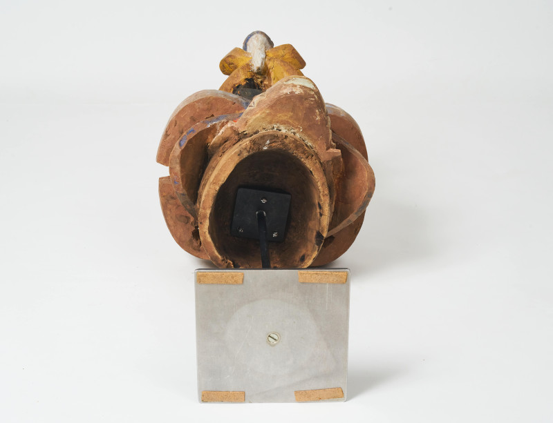 Yoruba (Western Africa), Gelede mask of bird with two snakes