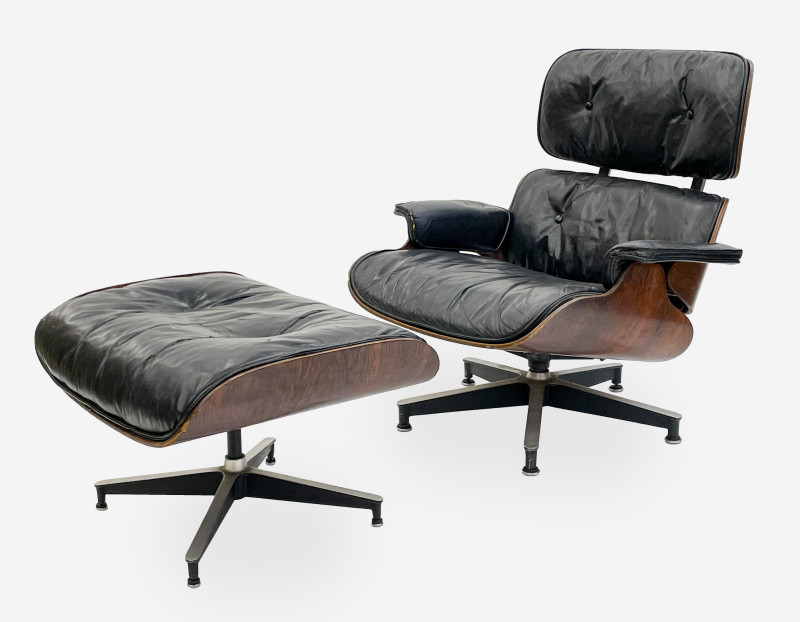 Charles and Ray Eames for Herman Miller, Lounge Chair and Ottoman