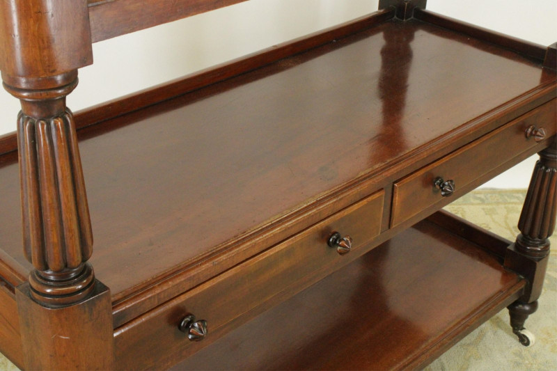 Early Victorian Mahogany Etagere, Mid 19th C.