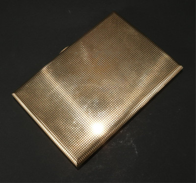 Sheffield &amp; Co Yellow Gold Art Deco Compact