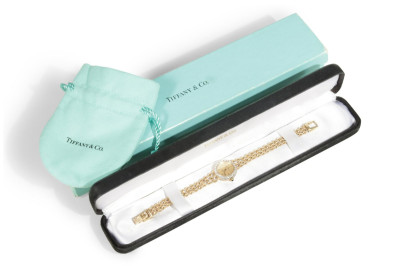 Vintage Tiffany &amp; Co. Gold and Diamond Watch