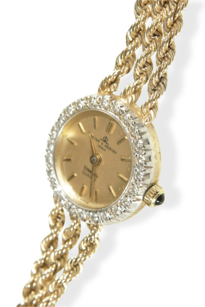 Vintage Tiffany &amp; Co. Gold and Diamond Watch