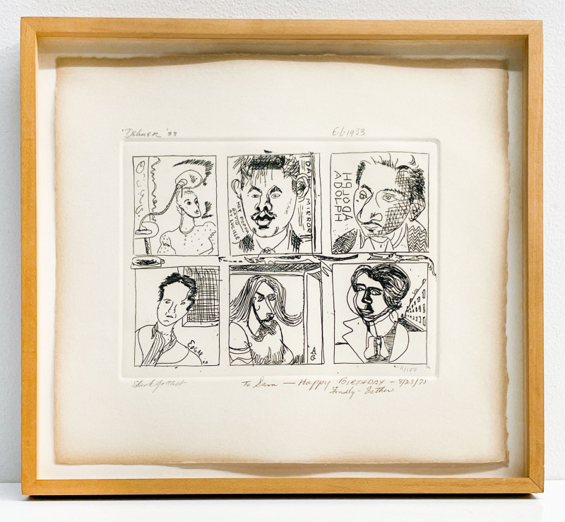 David Smith, Dorothy Dehner, Adolph Gottlieb, Edgar Levy, Lucille Corcos and Esther Gottlieb, 1933-1974