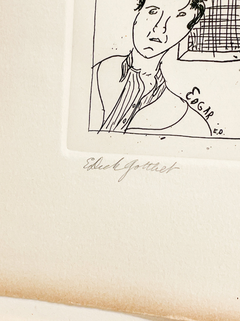 David Smith, Dorothy Dehner, Adolph Gottlieb, Edgar Levy, Lucille Corcos and Esther Gottlieb, 1933-1974