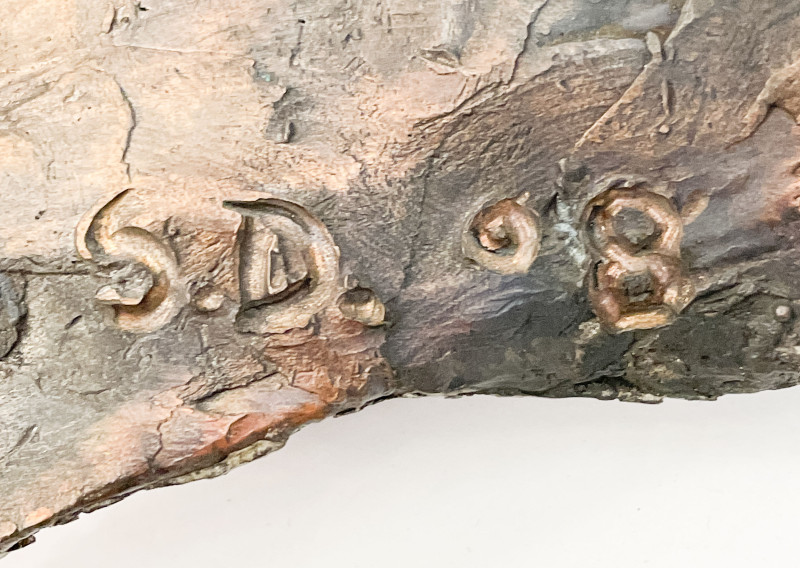 Seena Donneson - Corn Husk Wall Mounted Sculpture IV